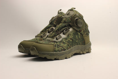 Men's Quick-Lock Mid-Top Outdoor Hiking Shoes