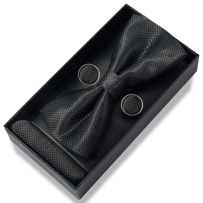 Striped Bow Tie Gift Set
