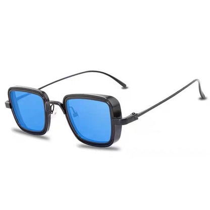 Retro Thick Rim Metal Trend Men's Sunglasses