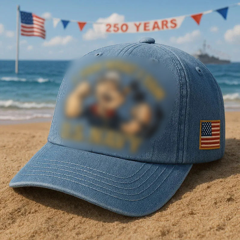 Baseball Cap with 3D Hot-Stamped Logo