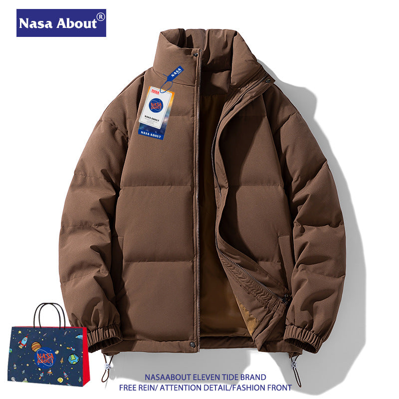 AstroTherm NASA Winter Thickened Collar Puffer Jacket