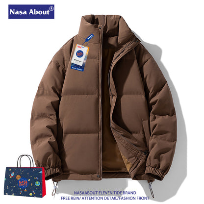 AstroTherm NASA Winter Thickened Collar Puffer Jacket