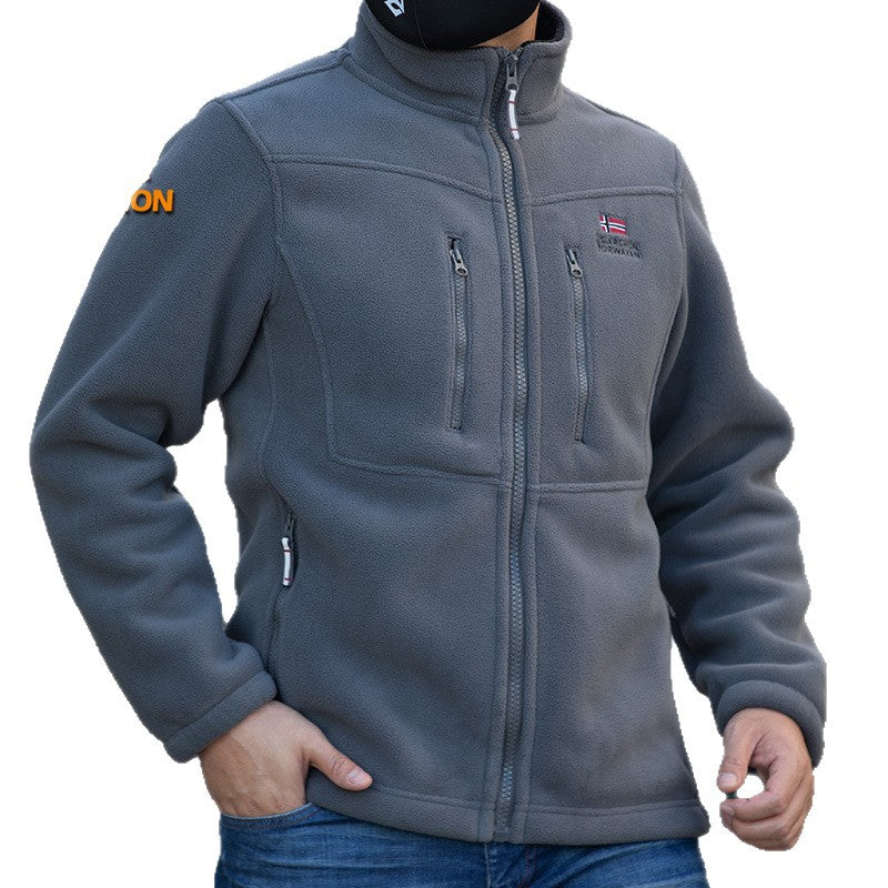 Anken Men's Winter Hiking Fleece Jacket
