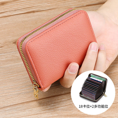 Anti-Degaussing Zipper Wallet f