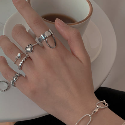 Cross-border New Opening Multi-joint Ring Set
