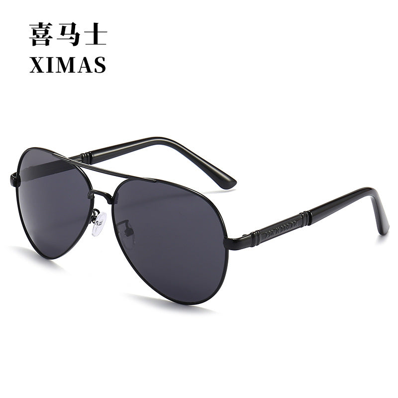 Retro Metal Aviator Sunglasses for Men