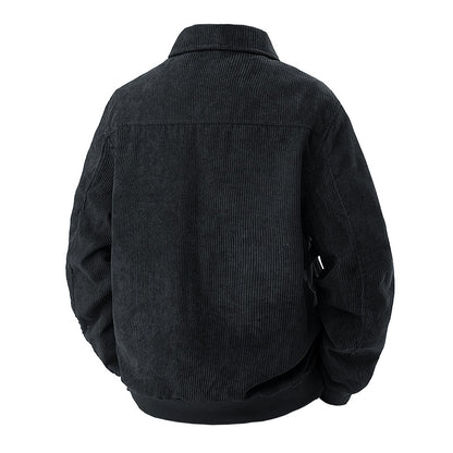 Men's corduroy spring jacket.