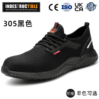 Steel-toe work boots, Kevlar sole, button close