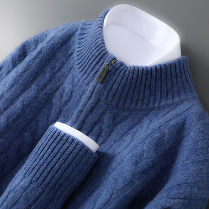 Nordic Elite Pure Wool  Cashmere Sweater
