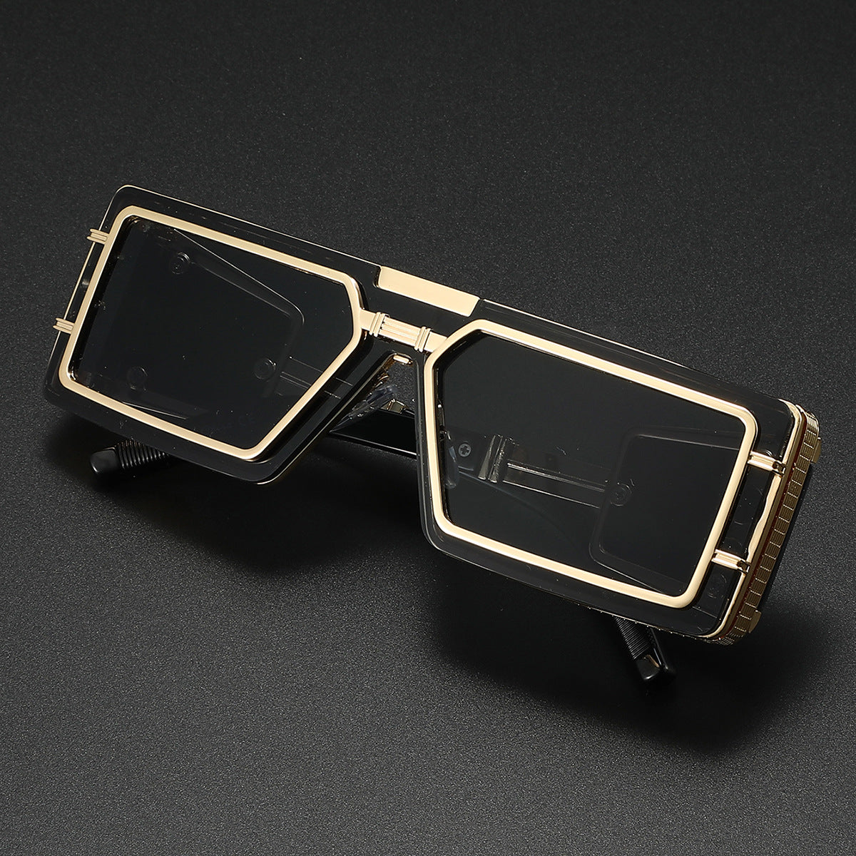 High-end fashion catwalk sunglasses