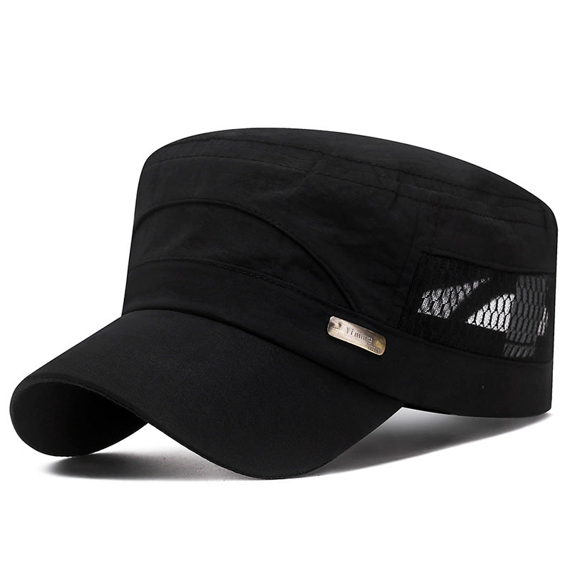 Men's Summer Sunshade: Korean Mesh Flat Cap