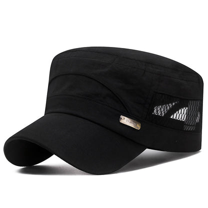 Men's Summer Sunshade: Korean Mesh Flat Cap