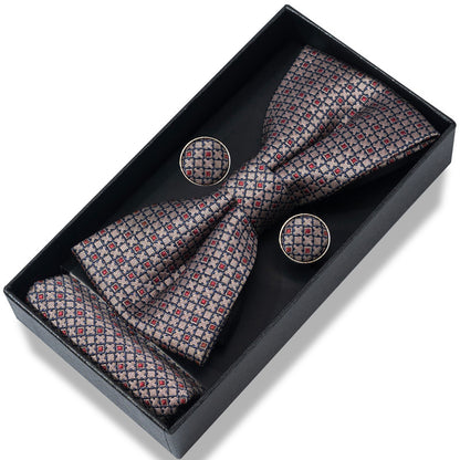 Striped Bow Tie Gift Set