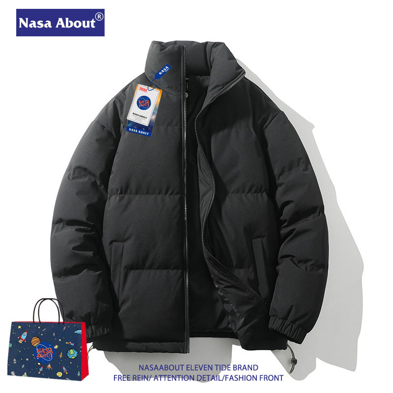 AstroTherm NASA Winter Thickened Collar Puffer Jacket