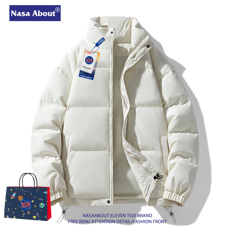 AstroTherm NASA Winter Thickened Collar Puffer Jacket