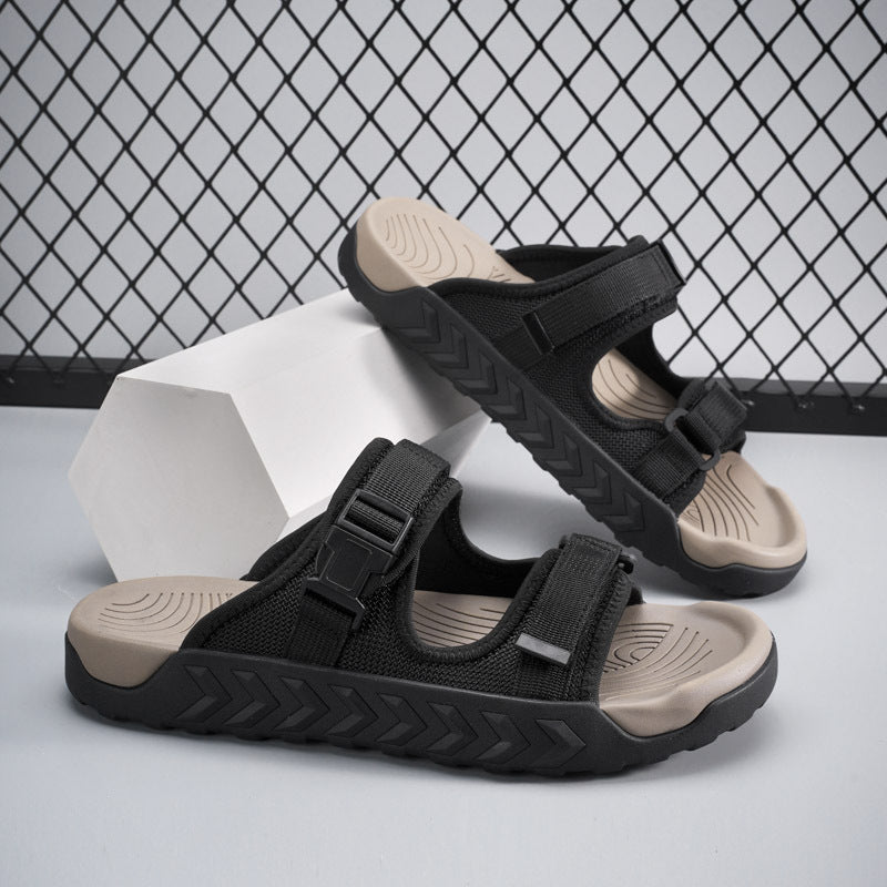 Men's Comfort Beach Flip-Flops  Soft Sole Casual Summer Sandals