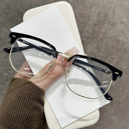 Flora Guard Anti-Blue Light Semi-Frame Glasses