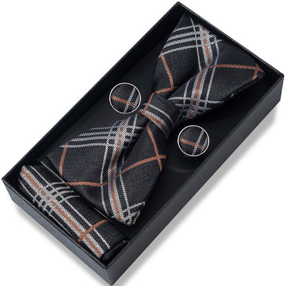 Striped Bow Tie Gift Set
