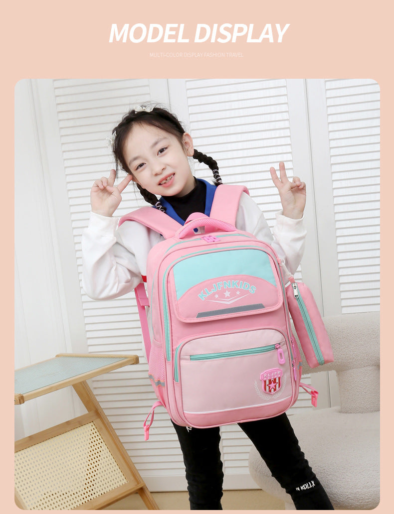 British-Style Primary School Trolley Bag