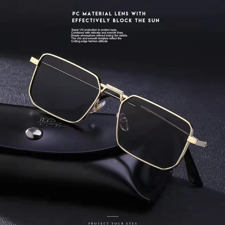 Trendy Retro Square Sunglasses