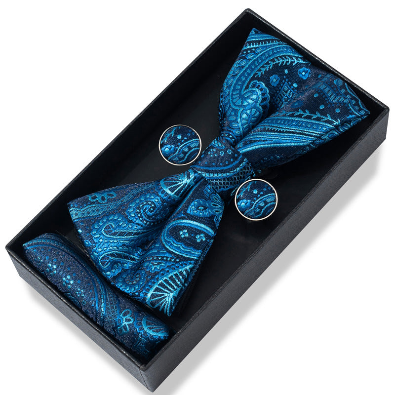 Striped Bow Tie Gift Set