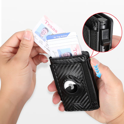 Automatic Ejection Metal Card Case Wallet