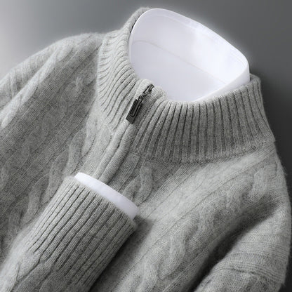 Nordic Elite Pure Wool  Cashmere Sweater
