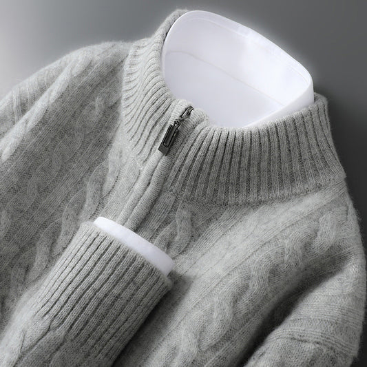 Nordic Elite Pure Wool  Cashmere Sweater