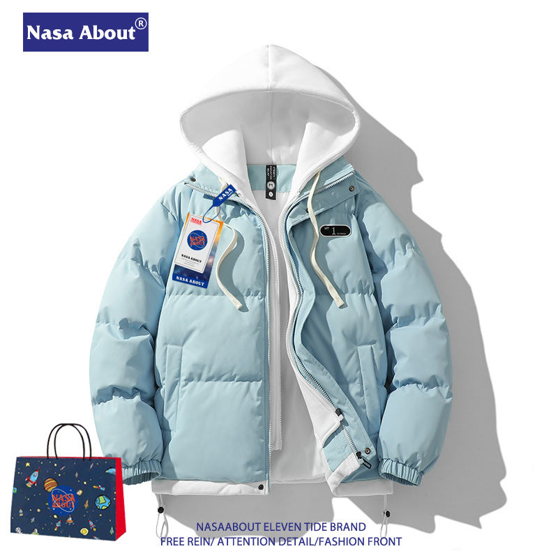 AstroTherm NASA Winter Thickened Collar Puffer Jacket