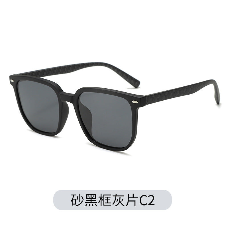 Square Retro Polarized Sunglasses