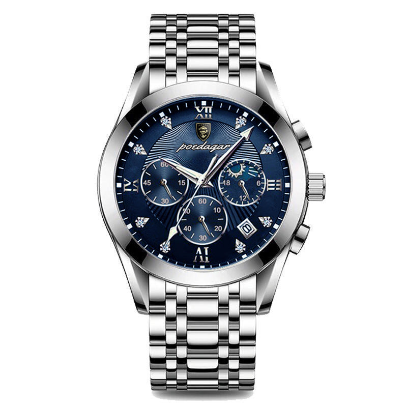 Boda Carrier Men's Waterproof Luminous Calendar Watch
