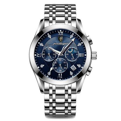 Boda Carrier Men's Waterproof Luminous Calendar Watch