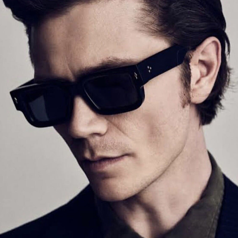 Ke Dun Rivet Fashion Sunglasses