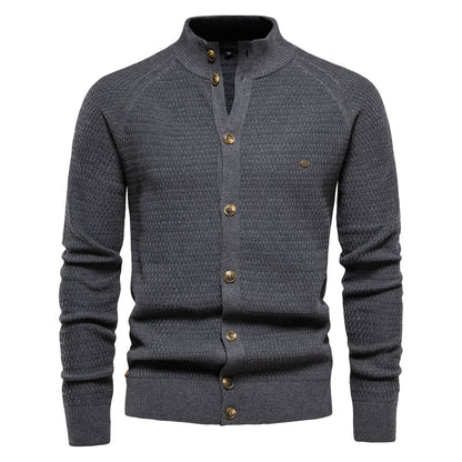 Euro Prestige Business Knit Cardigan Sweater
