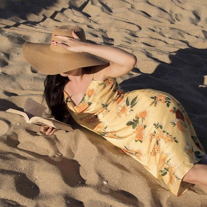 Seabreeze™ Wide-Brim Straw Sun Hat