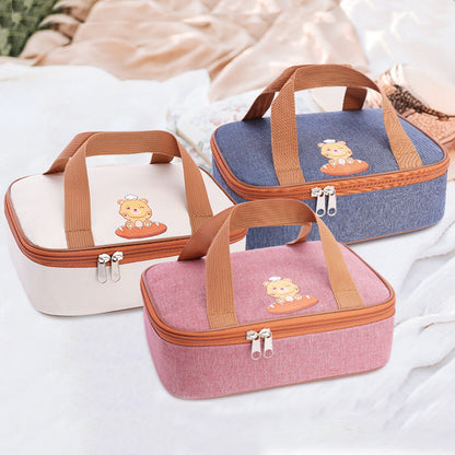 Beudur Bread Bear Insulated Lunch Bag