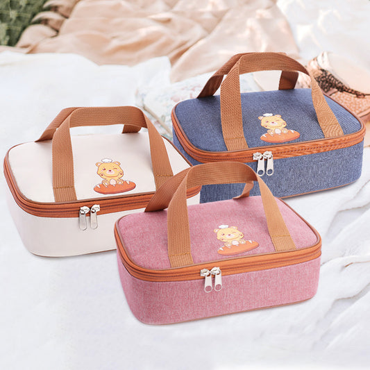 Beudur Bread Bear Insulated Lunch Bag