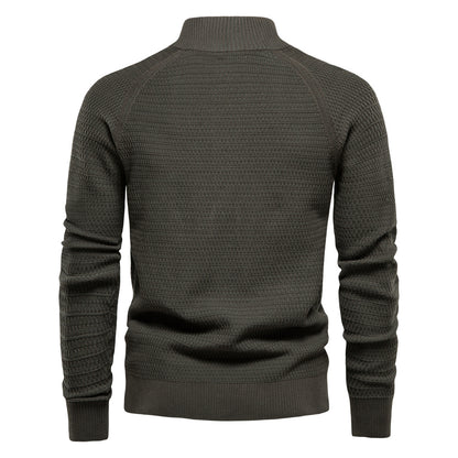 Euro Prestige Business Knit Cardigan Sweater