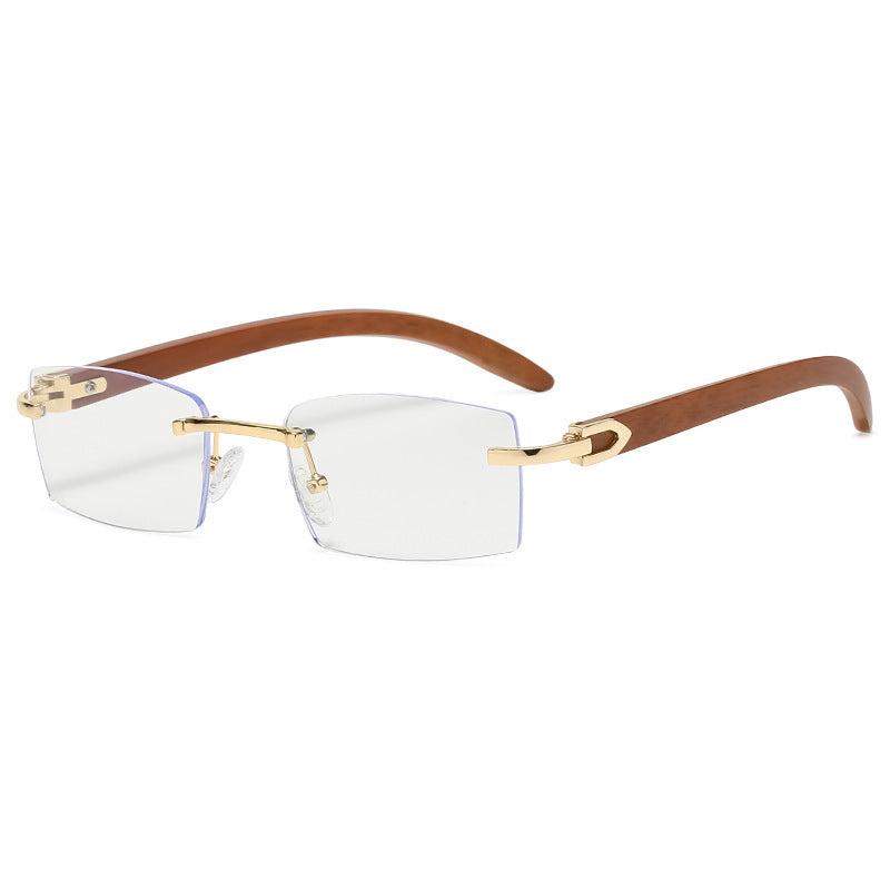 Men's Ultra Clear Rimless Sunglasses