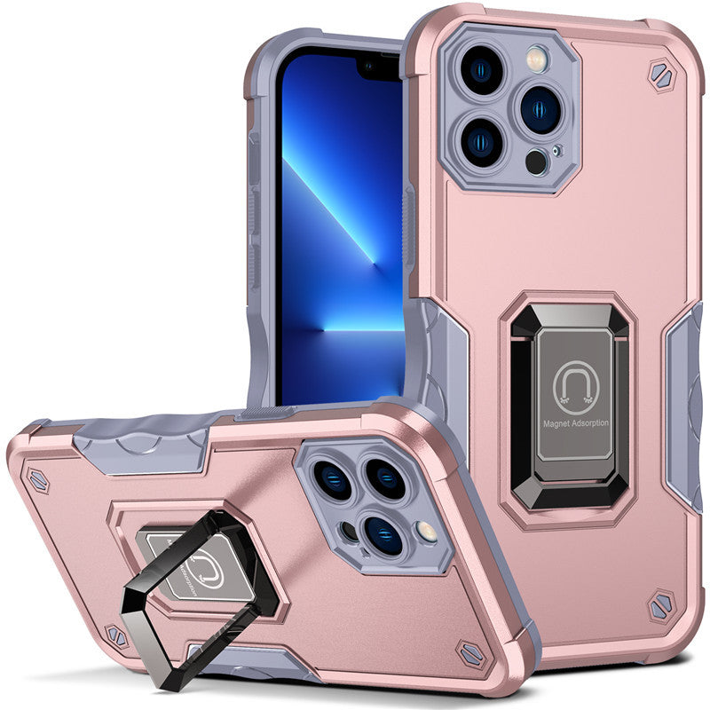 Military Flag Ring Case for iPhone