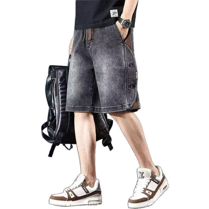 Relaxed Fit Denim Shorts