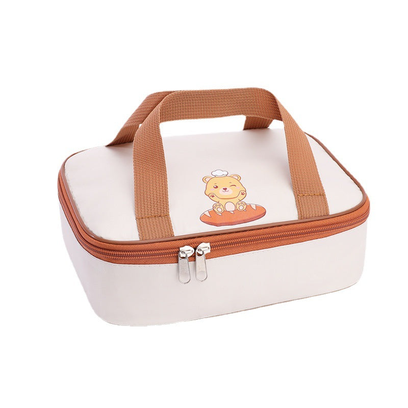 Beudur Bread Bear Insulated Lunch Bag
