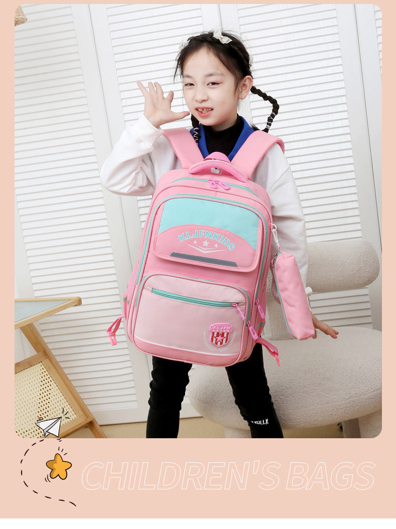 British-Style Primary School Trolley Bag