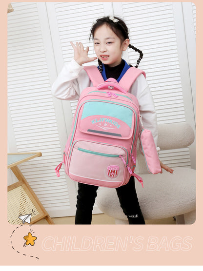 British-Style Primary School Trolley Bag