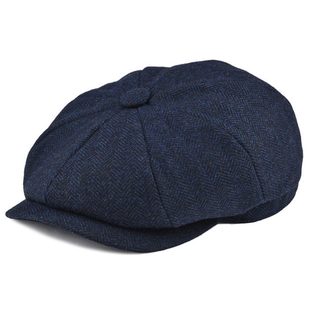 Shelby™ Retro Octagonal News boy Hat