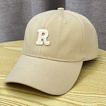 Korean R Letter Unisex Cap