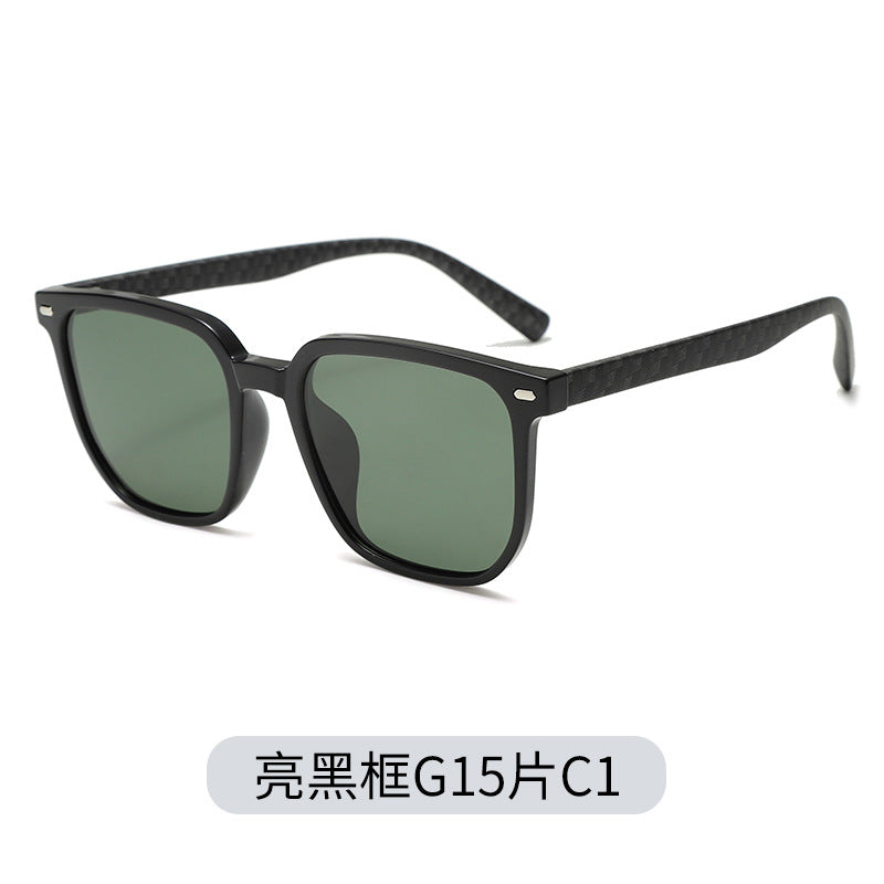 Square Retro Polarized Sunglasses
