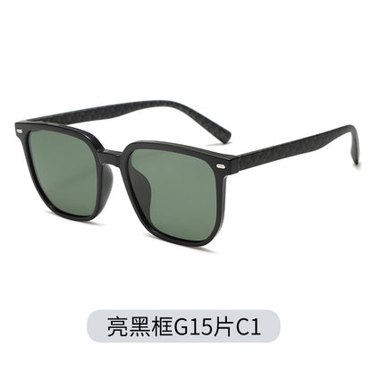 Square Retro Polarized Sunglasses