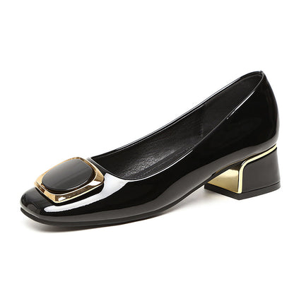 Britelle Soft Leather Mid-Heels