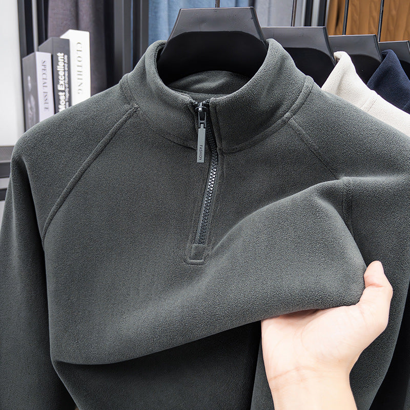 Velvora Flex Zip Thermal Sweatshirt